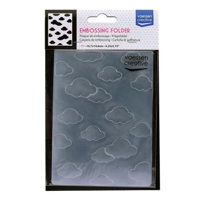 Vaessen Creative Embossing Folder - Wolken